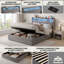 Smart Velvet Ottoman Beds Upholstered Ottoman Bed