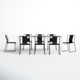 Avers 83'' Rectangular 8 - Person Outdoor Dining Set