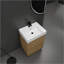 Meuble-lavabo 24 po avec lavabo simple et tiroir double 24 po