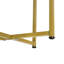 Table de bout Hampstead Collection - Table d'appoint moderne en stratifié avec structure entrecroisée-906120242-906120245