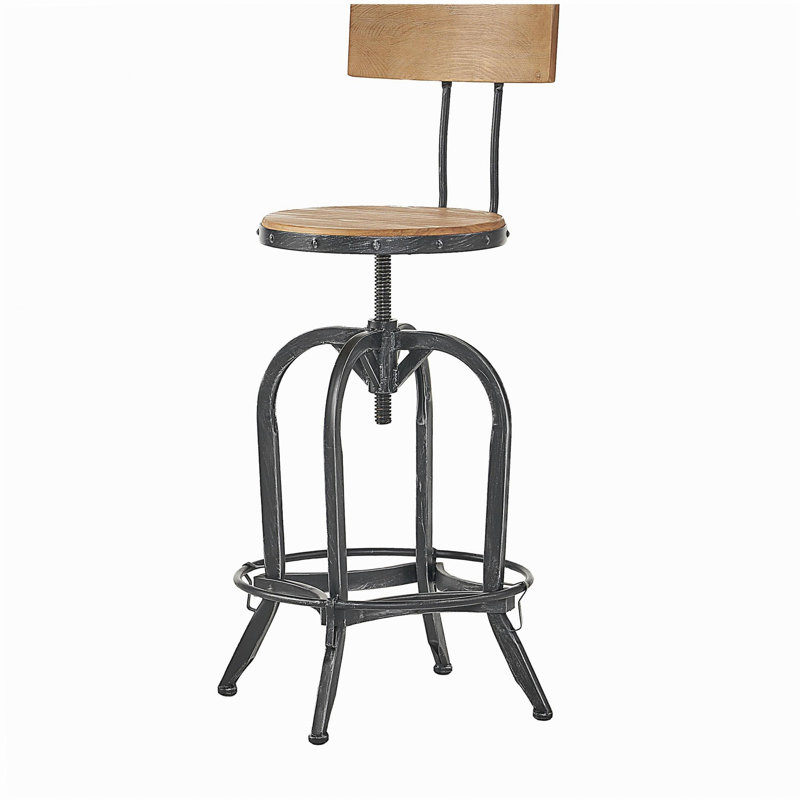 Tabourets de bar pivotants à hauteur réglable
