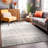 Humphrey Southwestern Light Gray/Dark Gray/Ivory Area Rug in Gray-2113928726