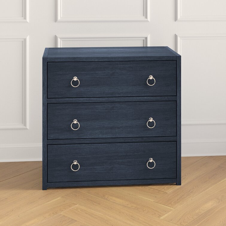 Currey and Company Evie 32 Wide Ivory 3-Drawer Accent Chest