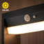 Abdifatah Matte Black Integrated LED Metal Bollard Light-70210808