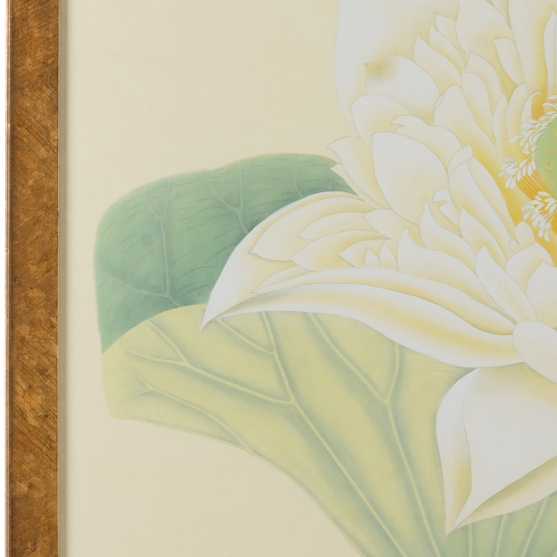 Lotus Panel Print