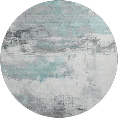 Premium Machine Washable Mehara AMF1685 Abstract Rug