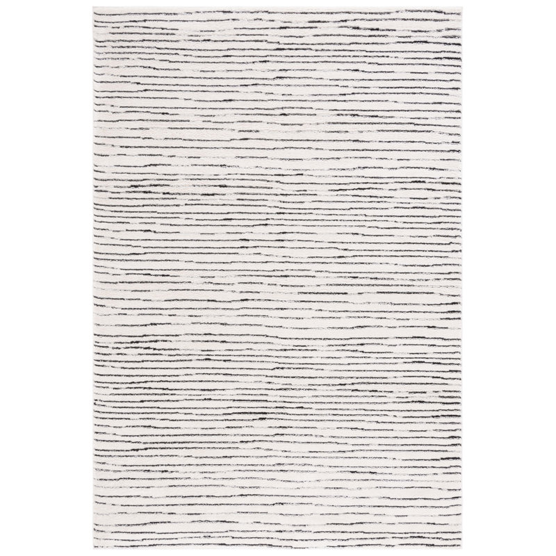 Striped Area Rug, Rectangle 91 x 152cm