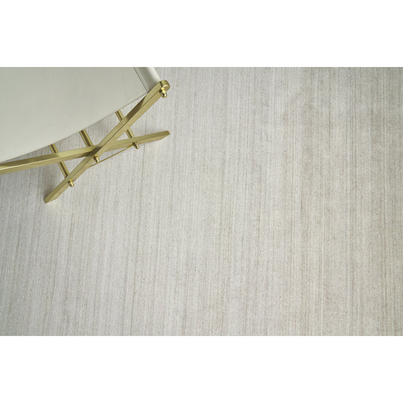 Sanctuary Hand-Loomed Beige Area Rug, Rectangle 2' x 3'