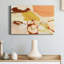 Safran et Sienne I - reproduction sur toile tendue-1454867795