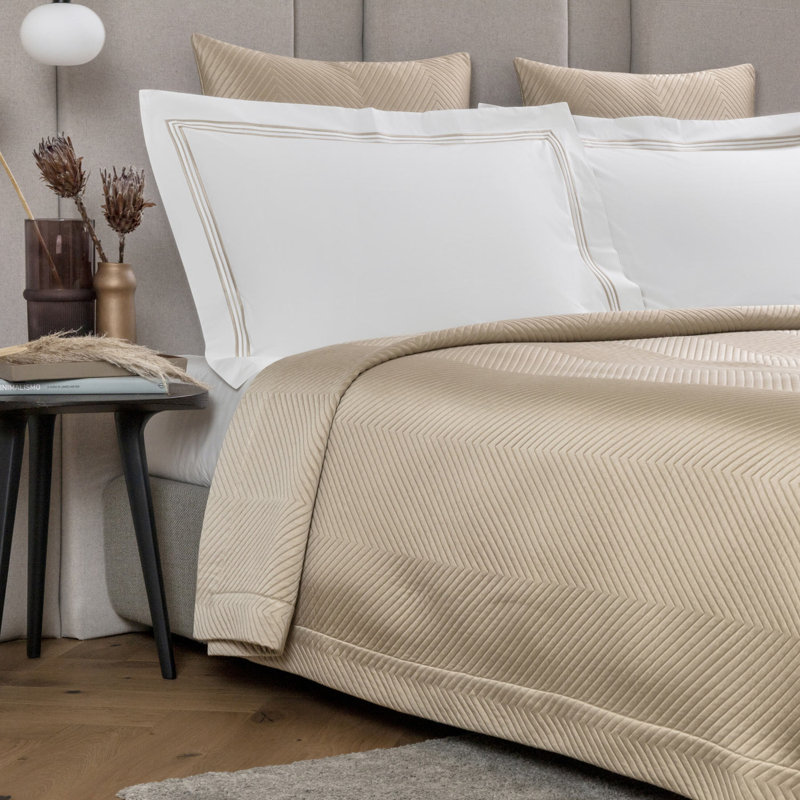Luxury Herringbone Coverlet