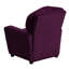 Contemporary Kids Recliner with Cup Holder-1383255985