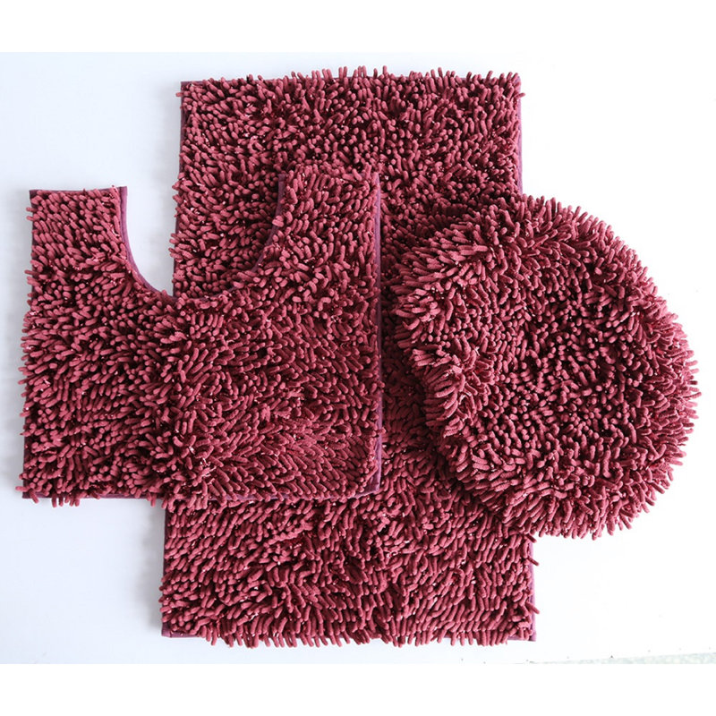 Budhu Memory Foam Non-Slip, Wine