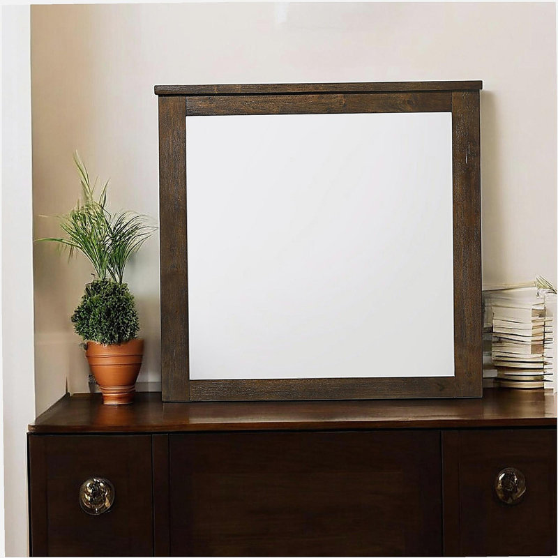 Surface de miroir en chêne Merrilee