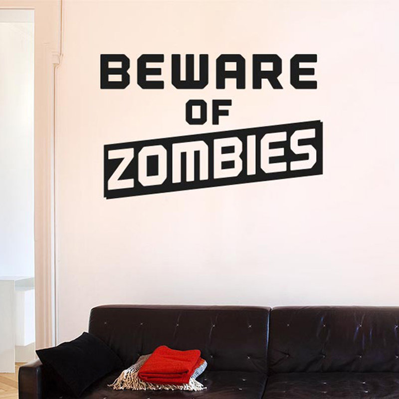 Wall Decal, Blue, Large