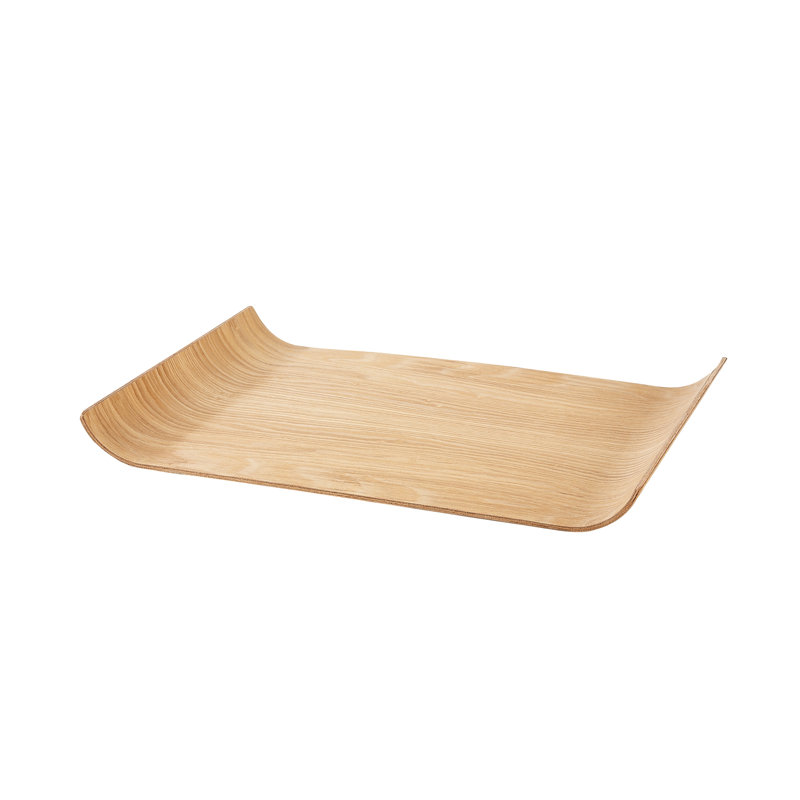 Skeete Wood Tray, Large, Natural