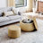 Round Storage Ottoman