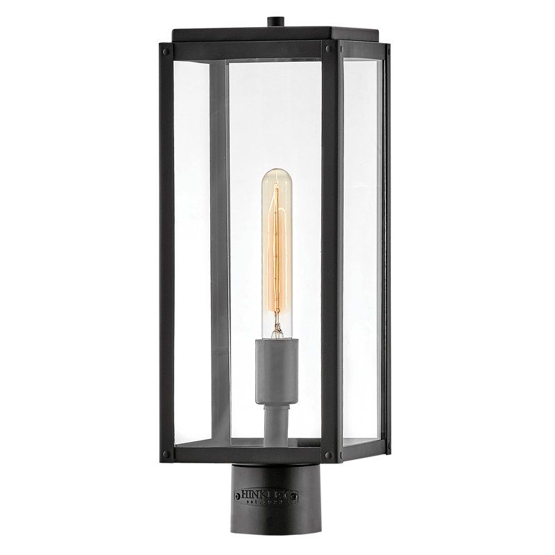 Max 1 - Light Lantern Head, 18.5" H x 6" W x 6" D, Black