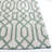 Martha Stewart Cotton Geometric Rug in Green/Ivory-73725263