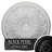 Endurathane Bordeaux Ceiling Medallion, 22 5/8"OD x 1 3/4"P (Fits Canopies up to 3 1/4"), Hand-Painted Black Pearl Finish-28578689