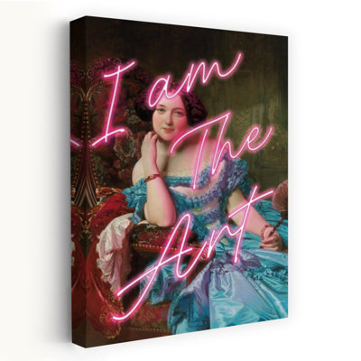 «I Am The Art», art rétro abstrait