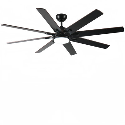 Command Comfort In Every Corner: 72" Smart Ceiling Fan With Alexa Control & 65% Energy Savings