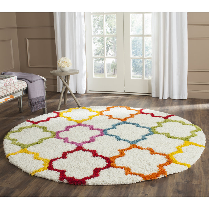 Tapis ivoire Madge, Rond 6 pi 7 po