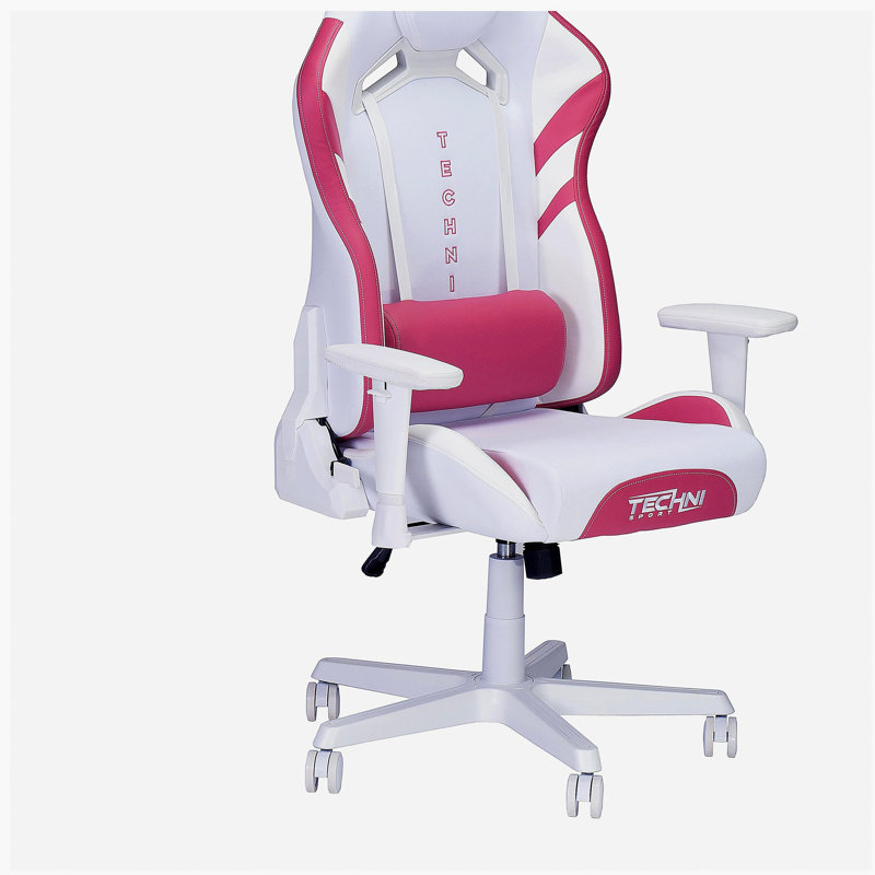 Fauteuil de jeu Sport F72 Echo, Blanc, Blanc