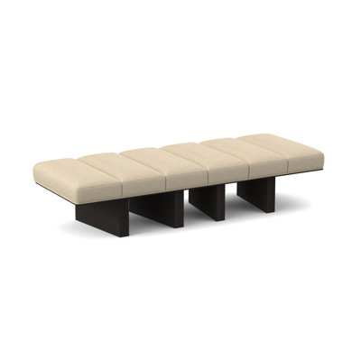 Banc rembourré Oblique