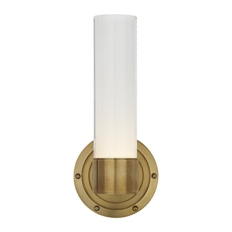 Ralph Lauren Jones Small Single Sconce, Natural Brass