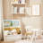 Danielian Kids 2-Tier Book Display and Toy Storage Cubbies