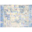 Hand Knotted Abstract Area Rug in Blue/Gold/Gray-1499607580