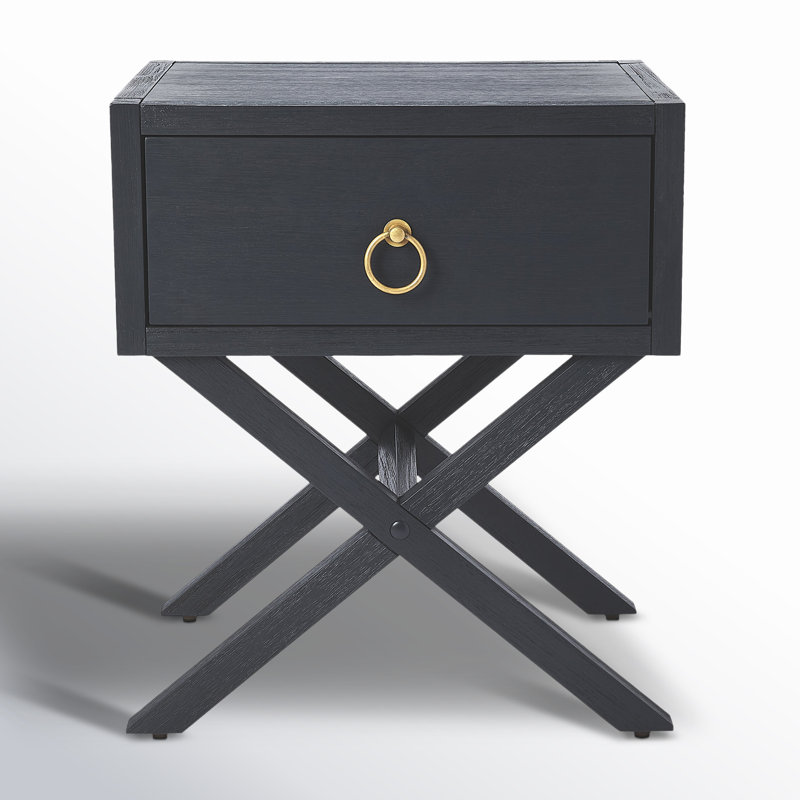 Table de chevet 1 tiroir l 19 po Elin, Marine