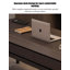 Bureau en bois massif clair et luxueux-520325266