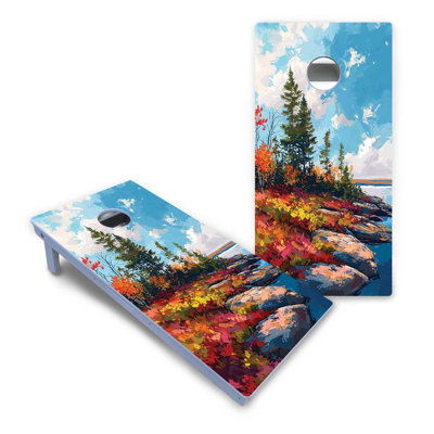 Ensemble de cornhole composite toutes saisons Acadia National Park