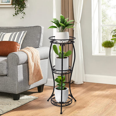 Iron Plant Stand 3 Tier