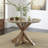 Korth Round Solid Wood Base Dining Table
