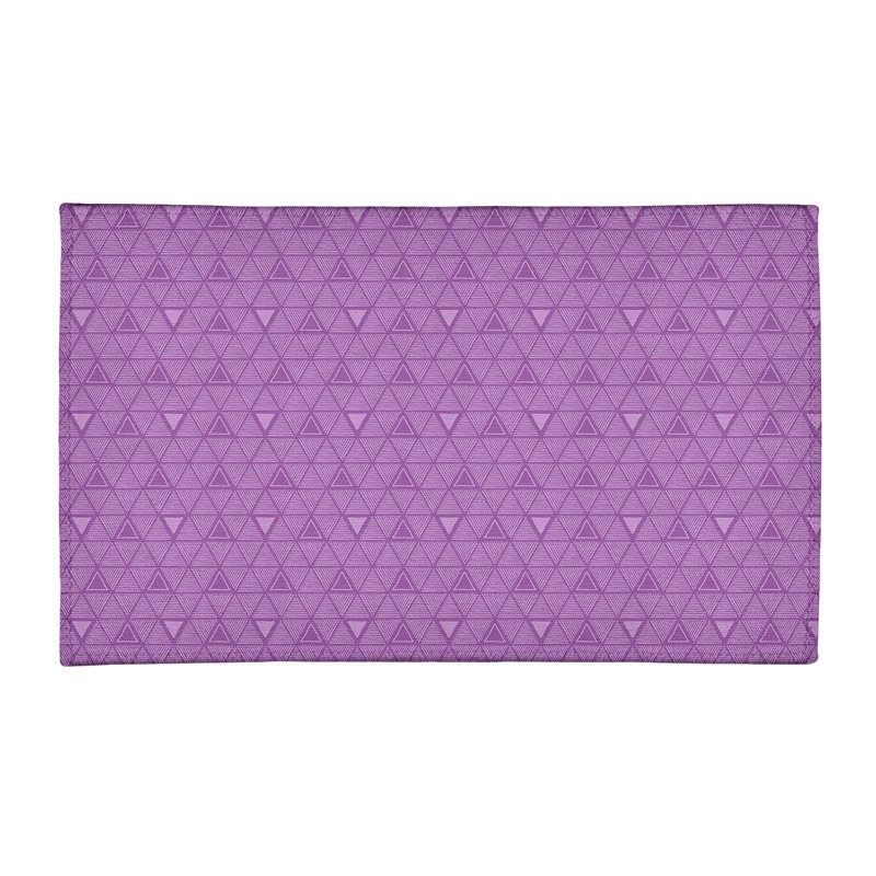 Chenille Geometric Indoor Rug, Rectangle 5' x 7'