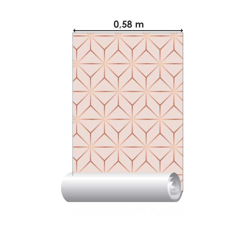 Rouleau de papier peint adhésif doux L 126 po x l 24 po