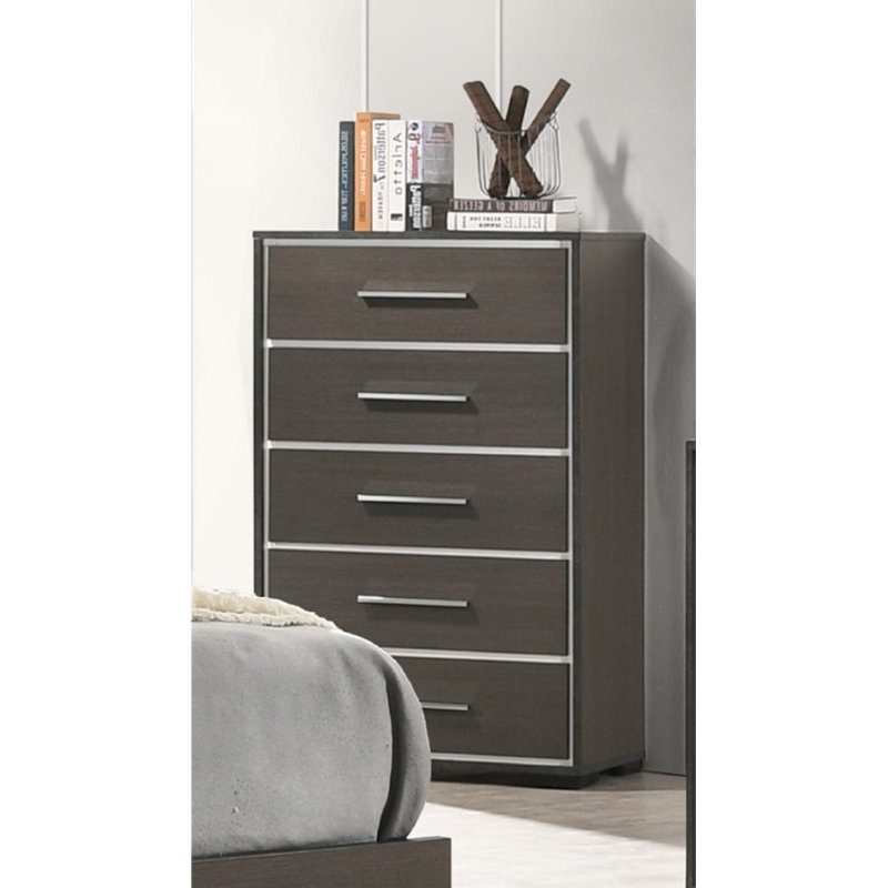 Commode contemporaine à 5 tiroirs 1Pc