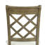 Ensemble de 2 chaises d'appoint en lin beige et chêne rustique