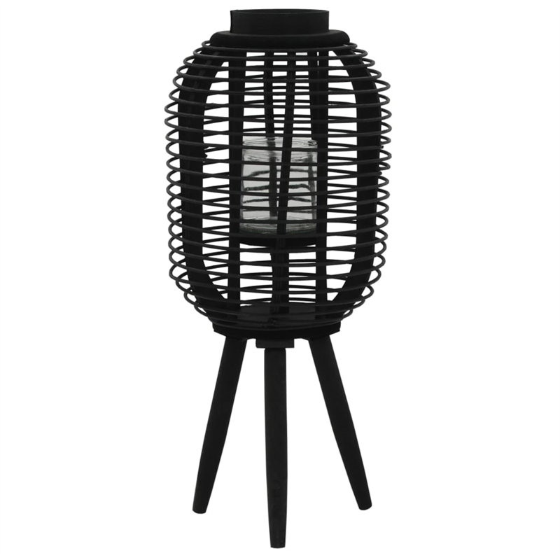 14.5'' H Bamboo Floor Lantern