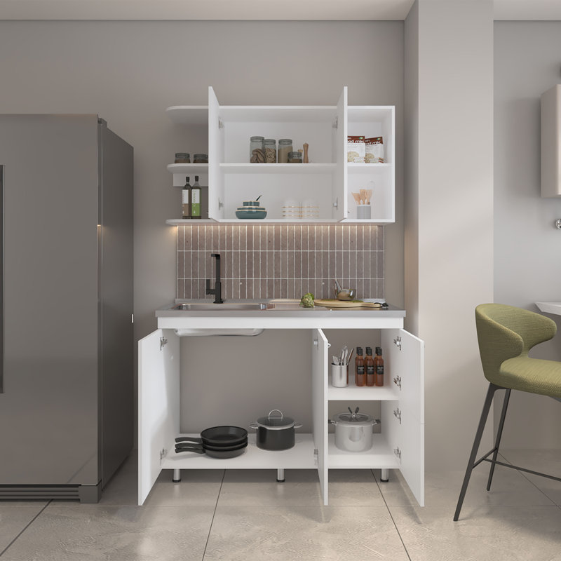 Ensemble de base pour évier utilitaire et armoire murale Byron
