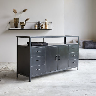 160cm Solid Wood Sideboard