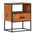 Nightstand Storage Bed Cabinet with Drawer Bed Table Solid Wood Acacia-400076876