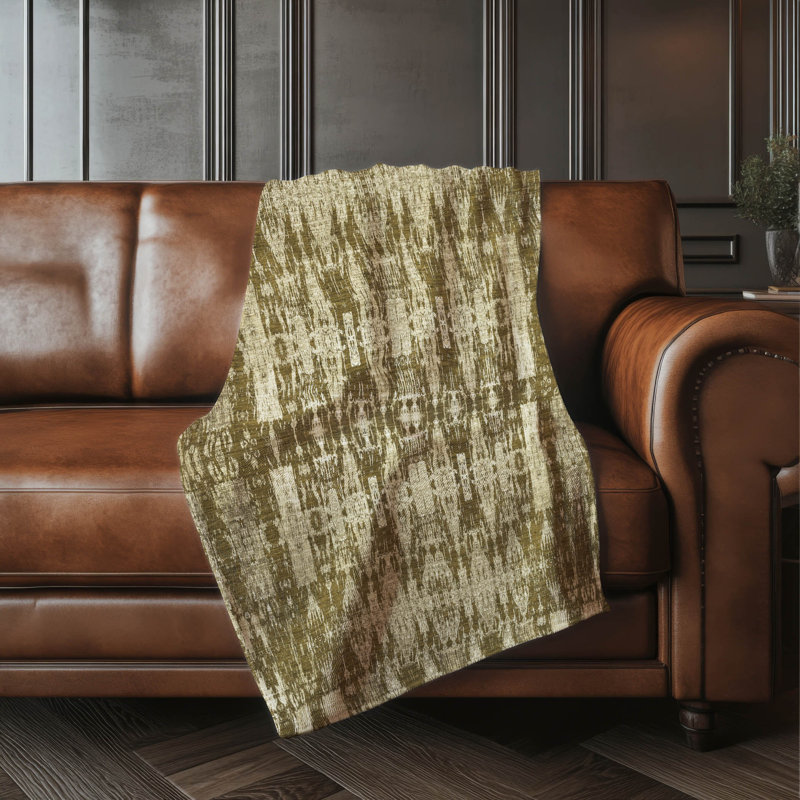 Jeté marocain Sherpa ASB580 Addison, Chocolat