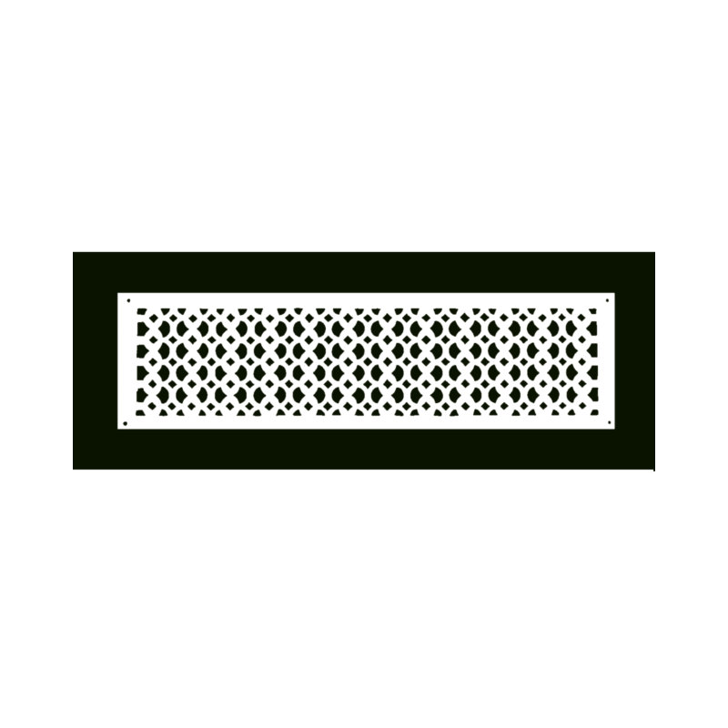 Grille murale en métal
