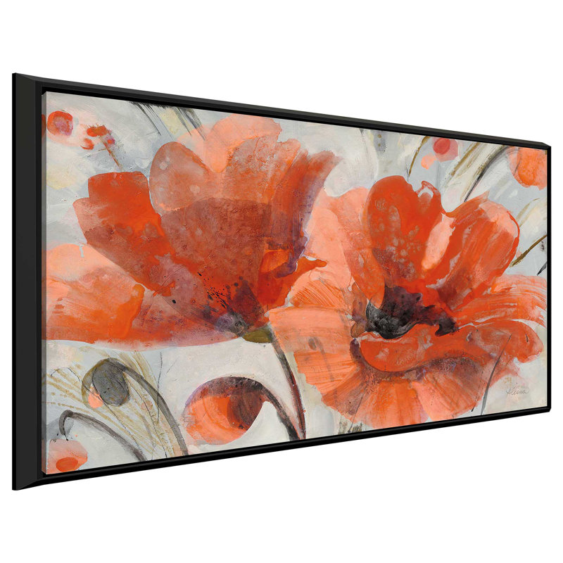 Sauter - Peinture, H 31,5 po x l 51,5 po x P 2 po, Cadre flottant noir