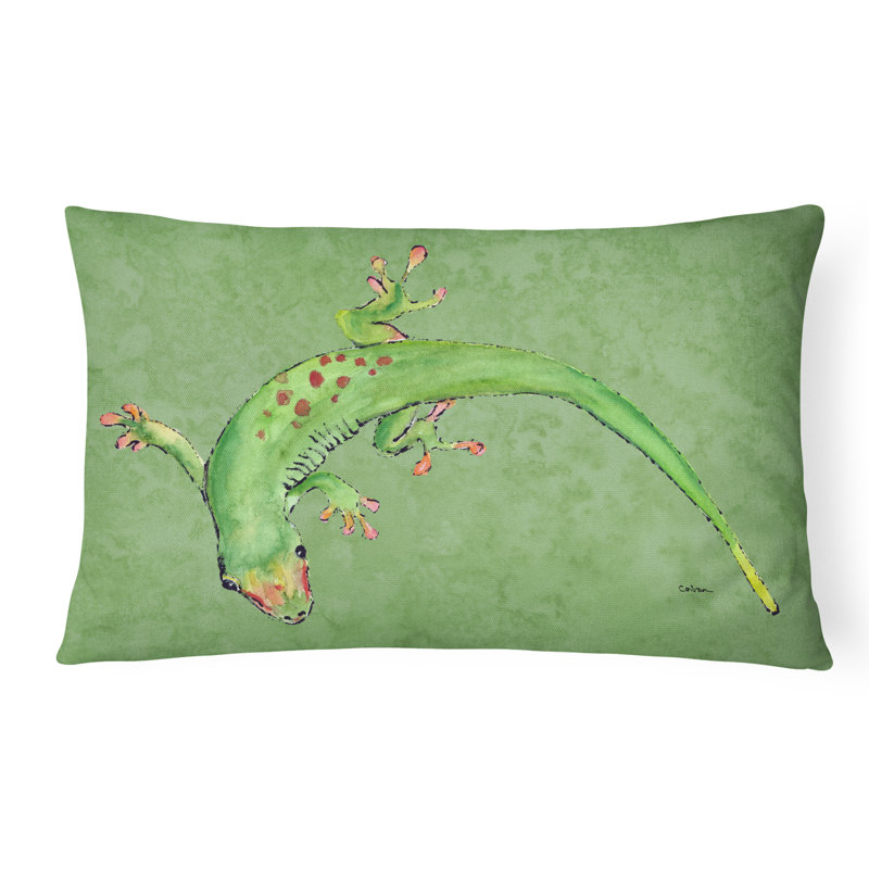 Coussin décoratif intérieur/extérieur salamandre