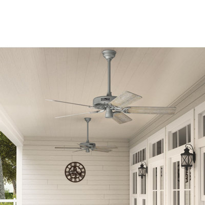 52" Hunter Original 5 - Blade Outdoor Standard Ceiling Fan with Pull Chain