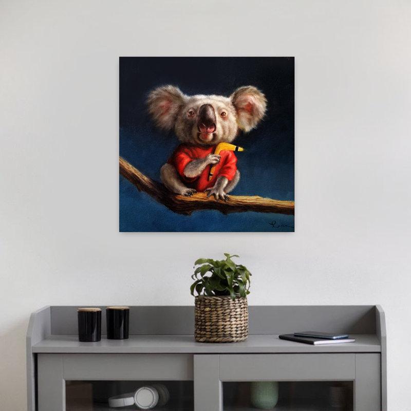 Outback Fun Contemporary Urban Art, 18" H x 18" W